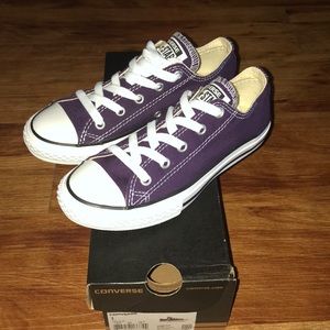 Brand New Purple Converse